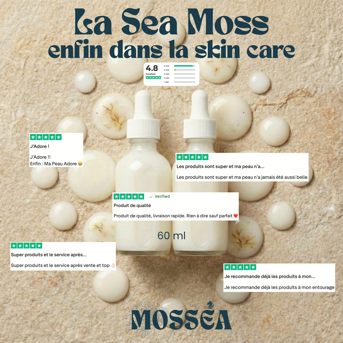 Sérum Marin Infusé à la Sea Moss