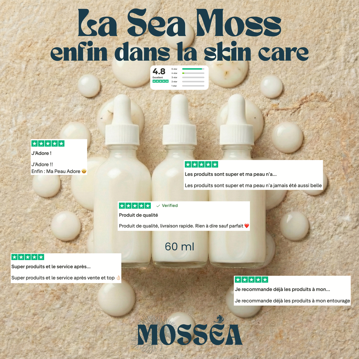 Sérum Marin Infusé à la Sea Moss